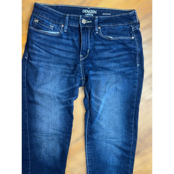 Denizen from Levi's Juniors Size 7 Waist 28 High Rise Super Skinny Jeggings Chic - Picture 5 of 15